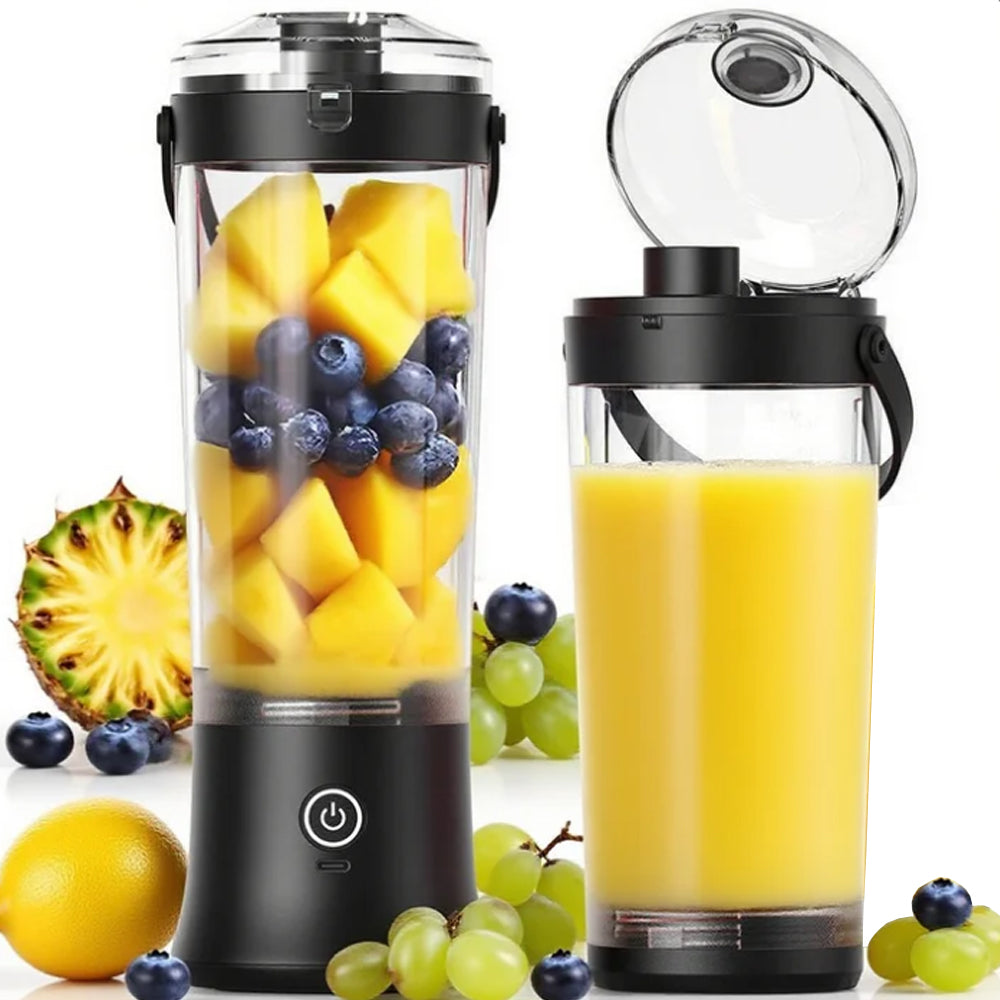 Portable Wireless Blender - 18oz USB-C Rechargeable Personal Juicer