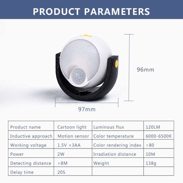 VIVISOUL 360掳 Rotating Wooden Magnetic Night Light 鈥?Portable Rechargeable Bedside Reading Lamp